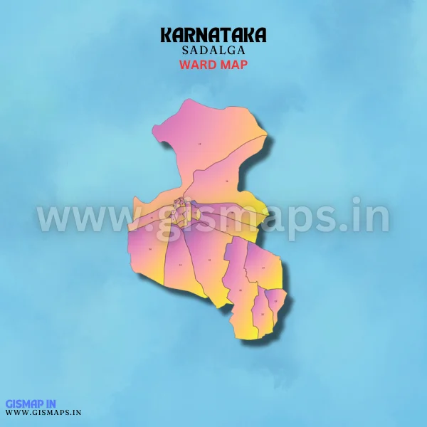 Sadalga Ward Map (Karnataka)